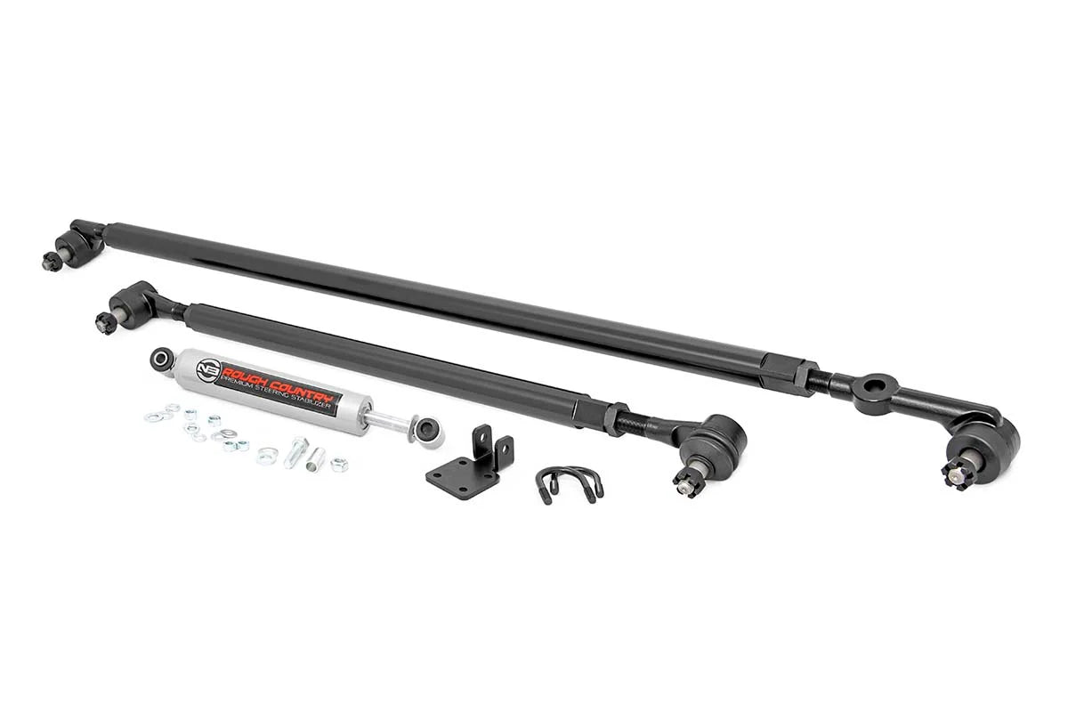 RC HD STEERING KIT, JEEP XJ - JEEP TJ (WITH STABILIZER)