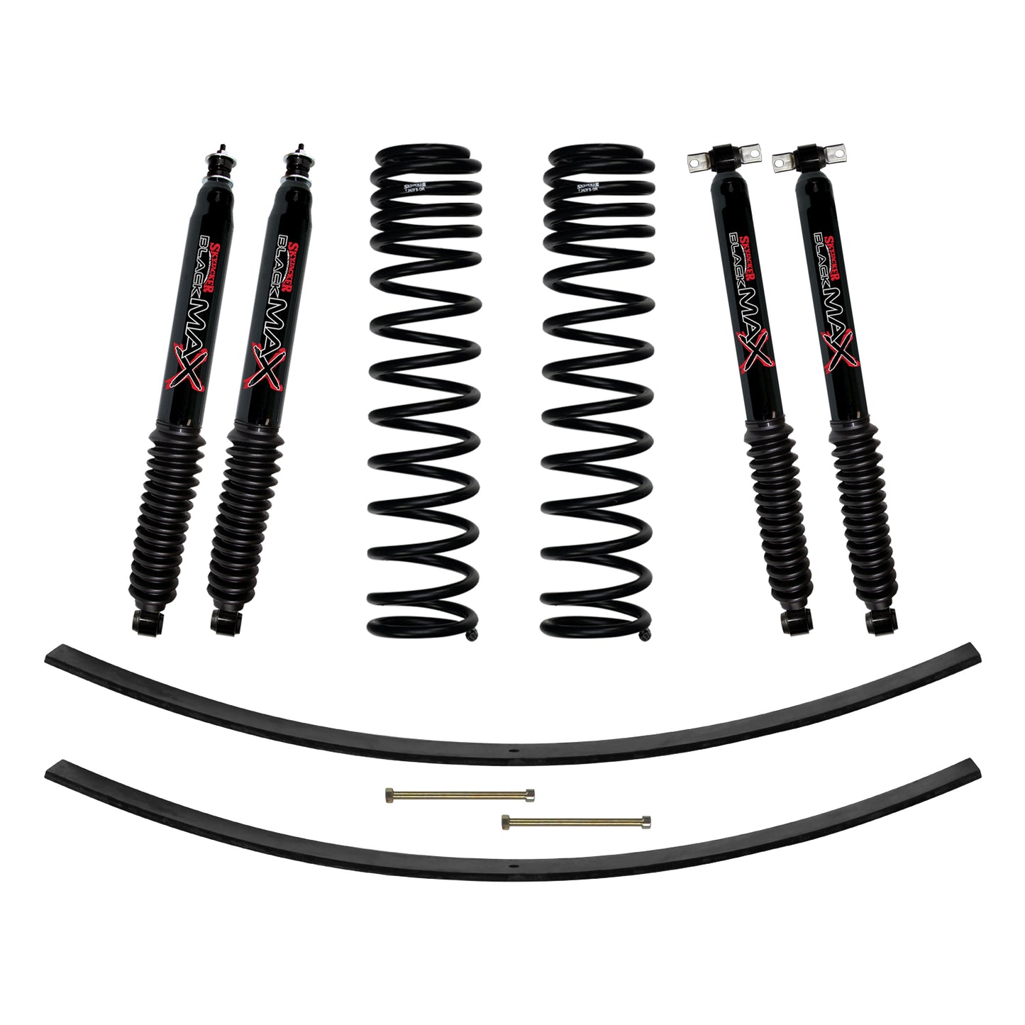 Skyjacker 3 inch Suspension Lift Kit Jeep XJ Add a leaf (Choose Shocks)