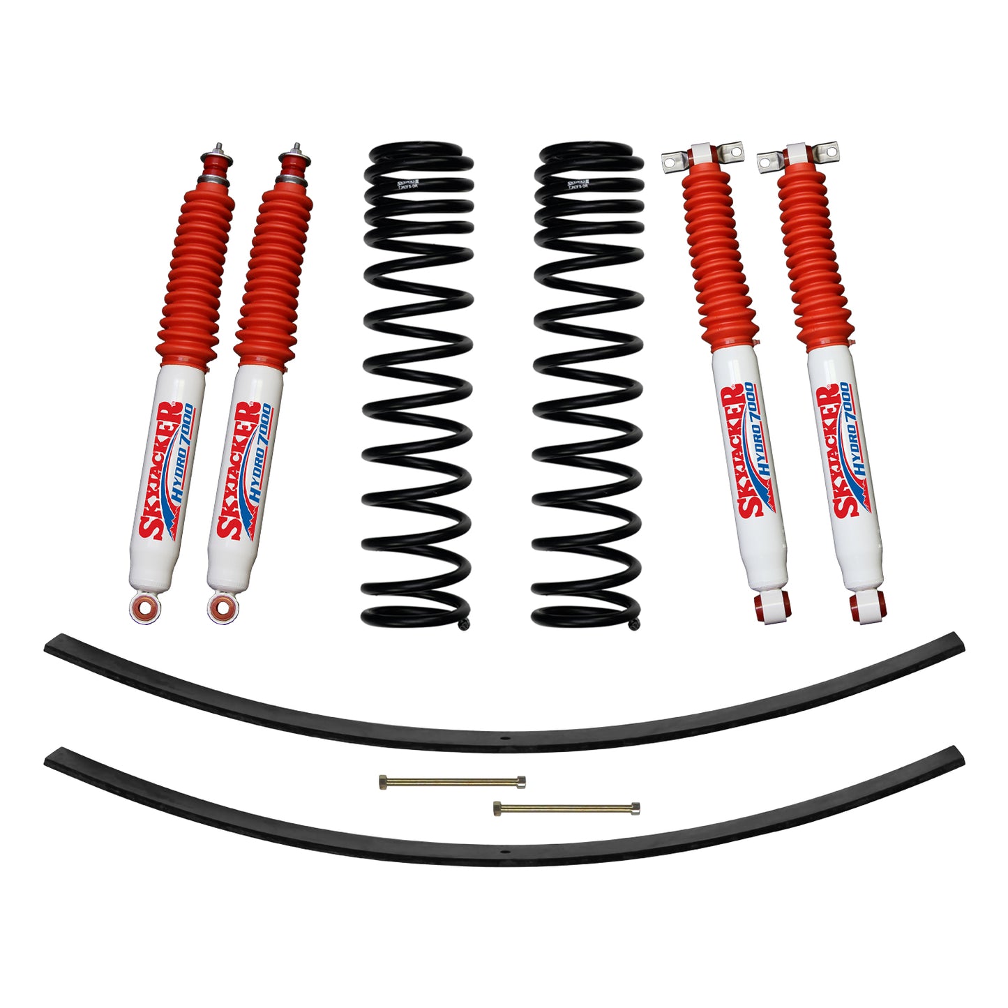 Skyjacker 3 inch Suspension Lift Kit Jeep XJ Add a leaf (Choose Shocks)