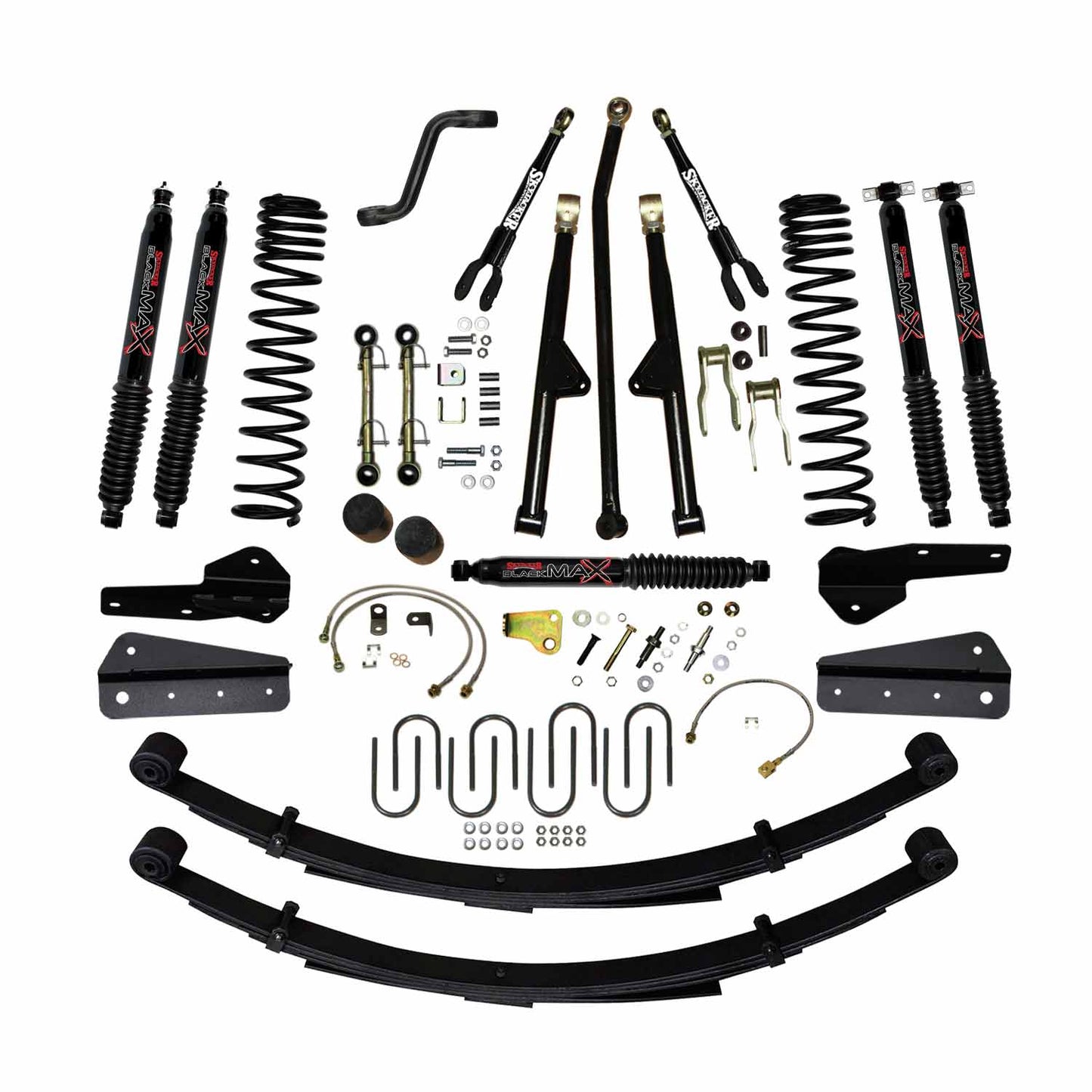 Skyjacker 4.5 inch Suspension Long Arm Lift Kit Jeep XJ (Choose Shocks)