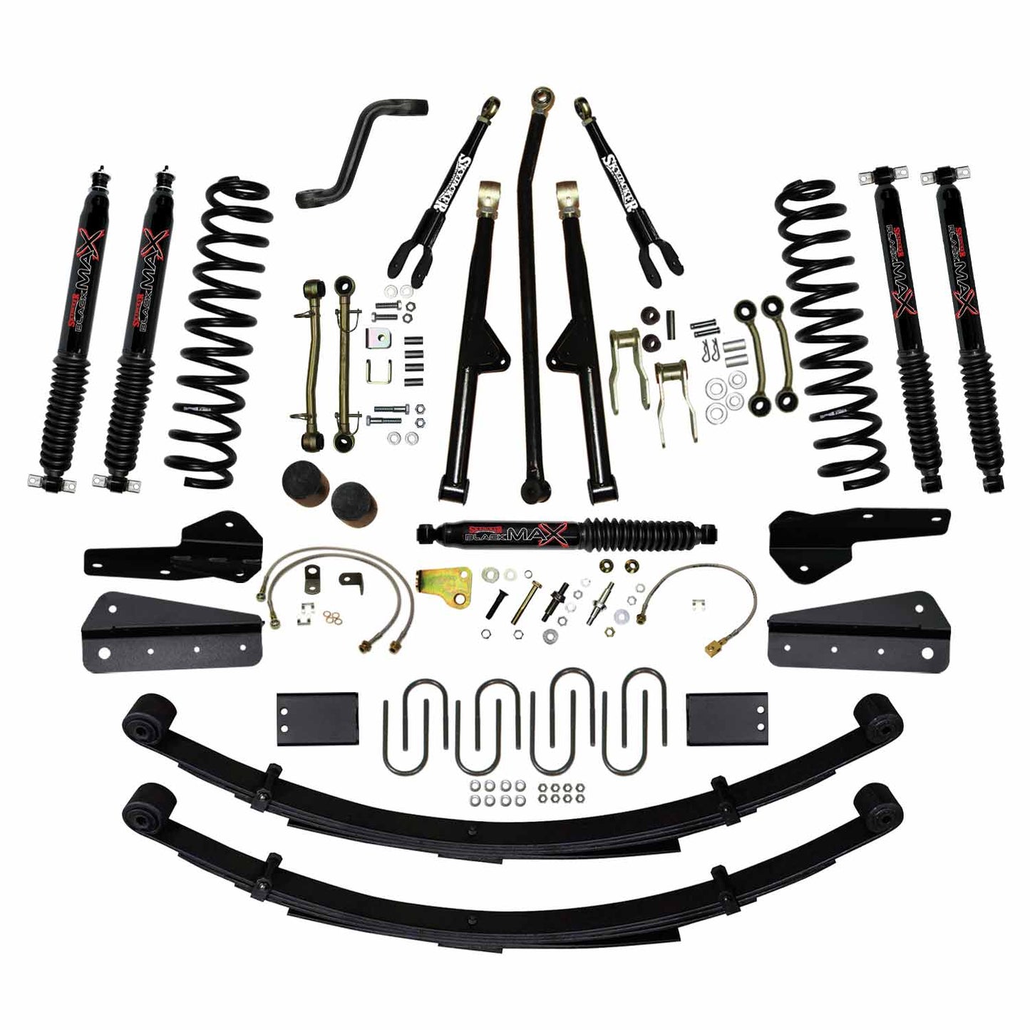 Skyjacker 6 inch Suspension Long Arm Lift Kit Jeep XJ (Choose Shocks)