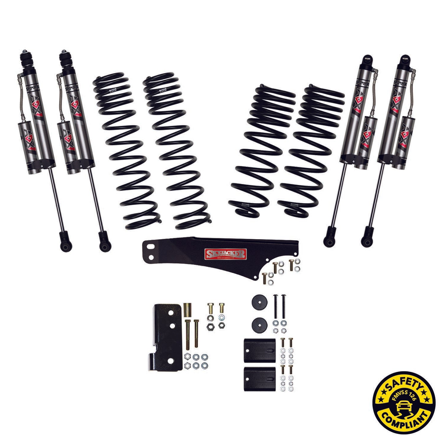 Skyjacker 2-2.5 inch Suspension Lift Kit Jeep JK (Choose Shocks)