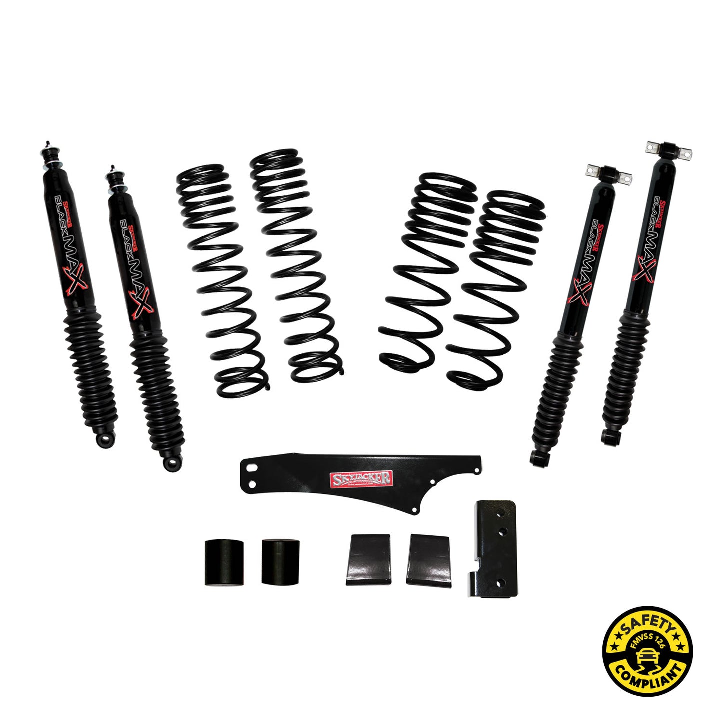 Skyjacker 2-2.5 inch Suspension Lift Kit Jeep JK (Choose Shocks)