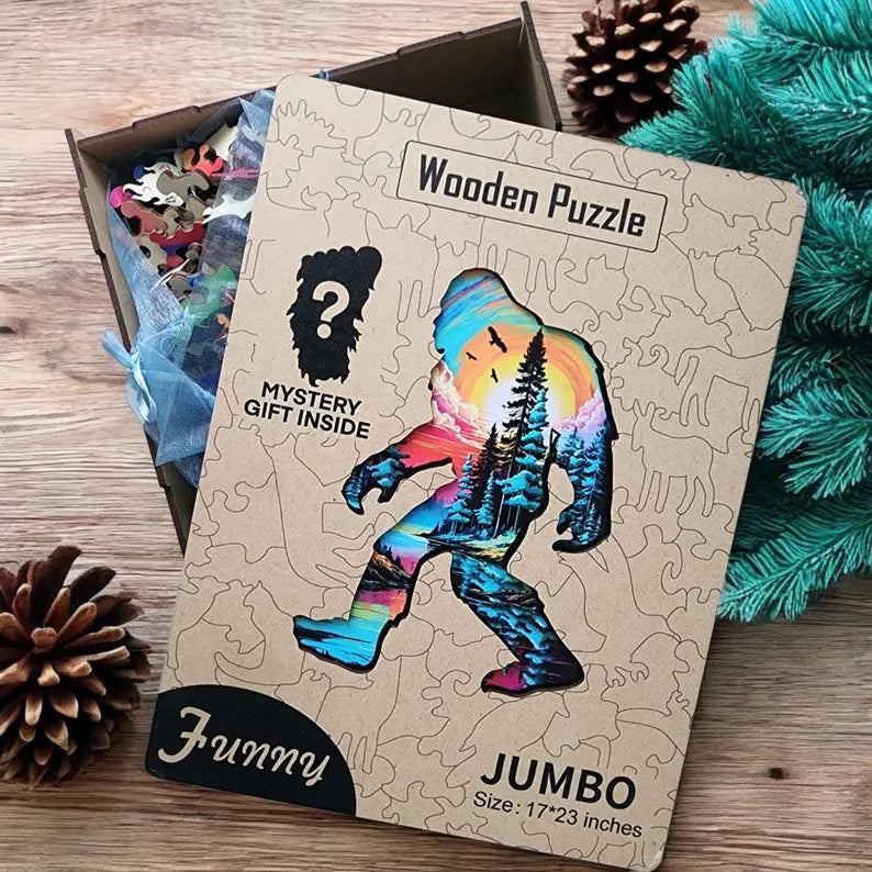 BIGFOOT WOODEN PUZZLE