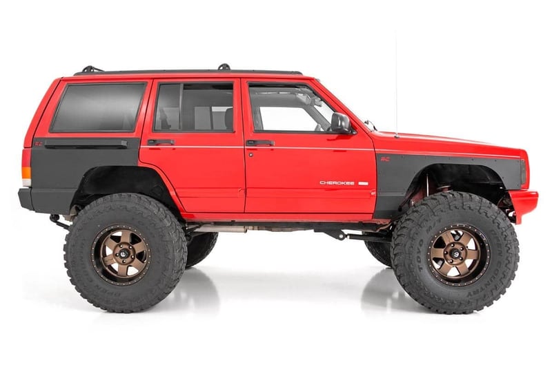 RC FULL BODY ARMOR FRONT & REAR JEEP XJ 84-96