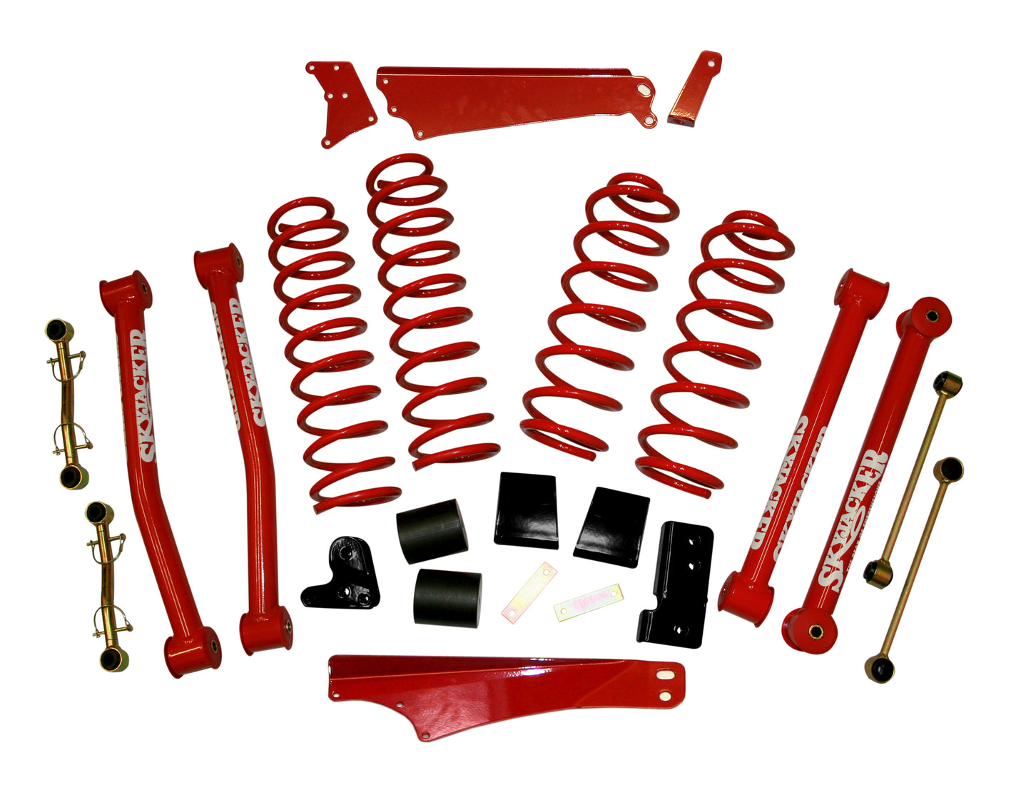 Skyjacker 4-5 inch Suspension Lift Kit Jeep JK (Choose Shocks)