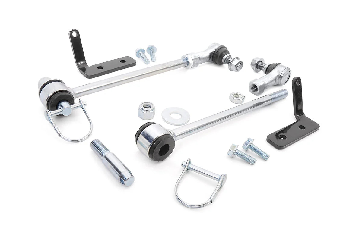RC QUICK DISCONNECTS, FRONT 3.5-6" LIFT GLADIATOR JT, WRANGLER JL & JK