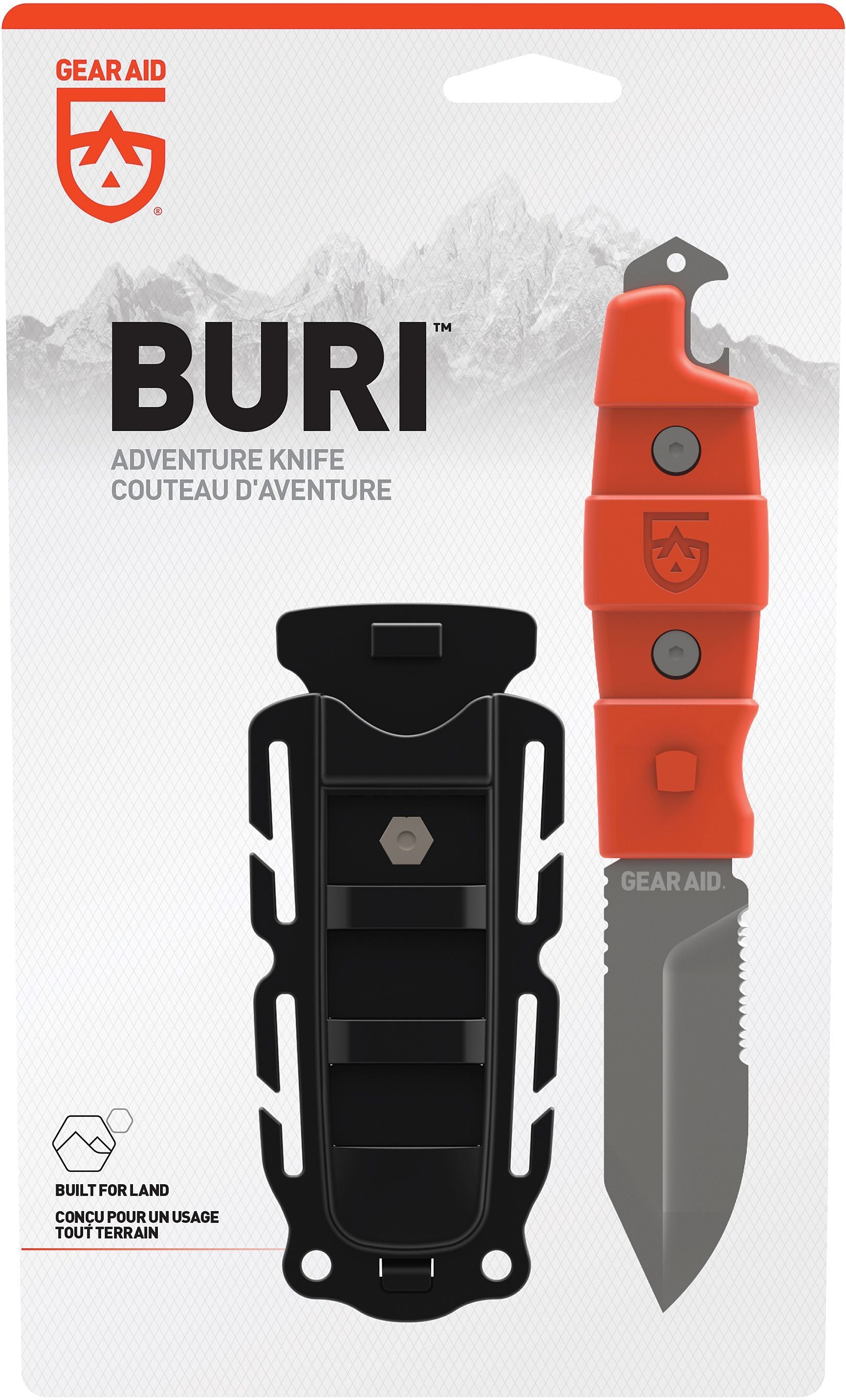 BURI UTILITY KNIFE, BLACK