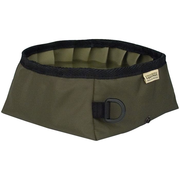 BUDDY'S TRAVEL BOWL, OLIVE GRN