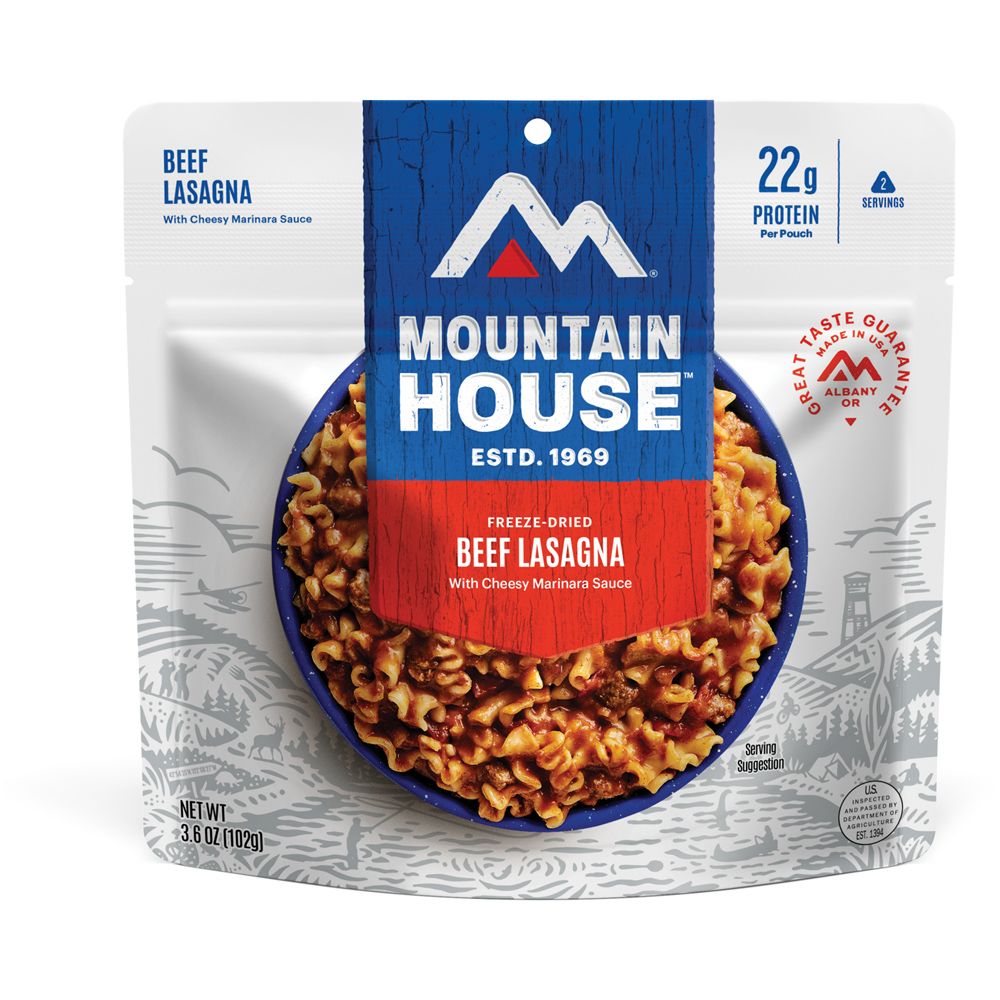 MOUNTAIN HOUSE LASAGNA W/MEAT SAUCE