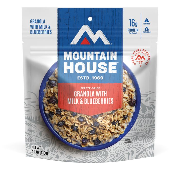MOUNTAIN HOUSE GRANOLA W/BLUEBERRIES