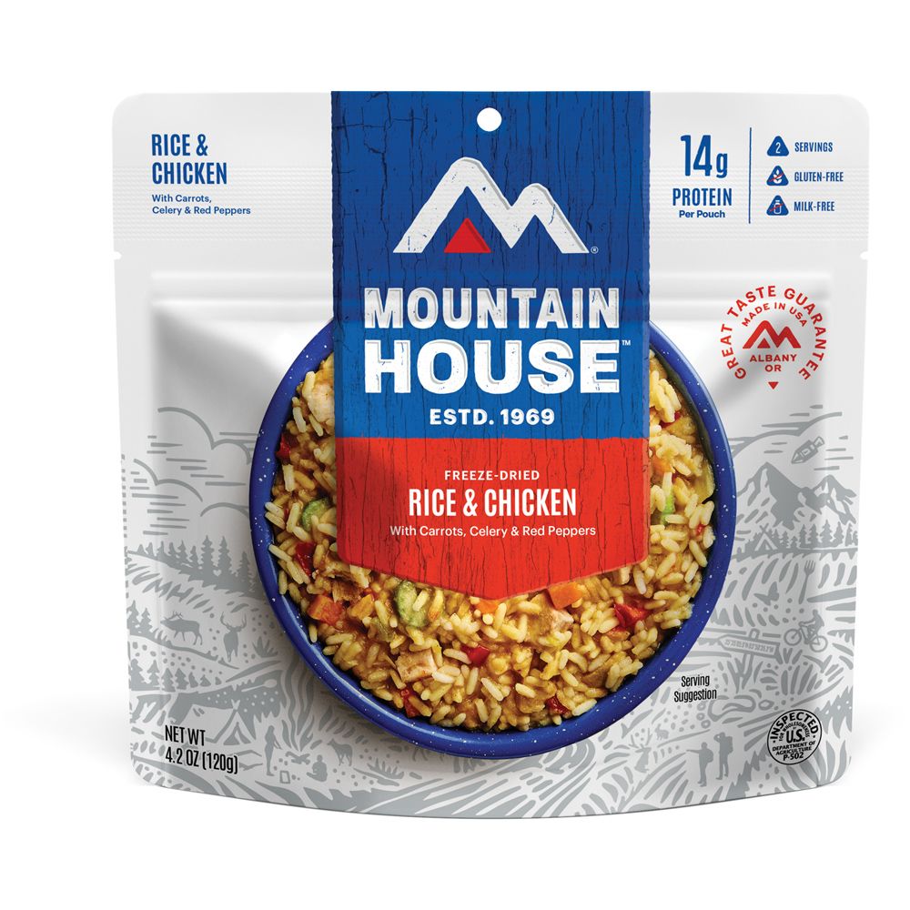 MOUNTAIN HOUSE RICE & CHICKEN