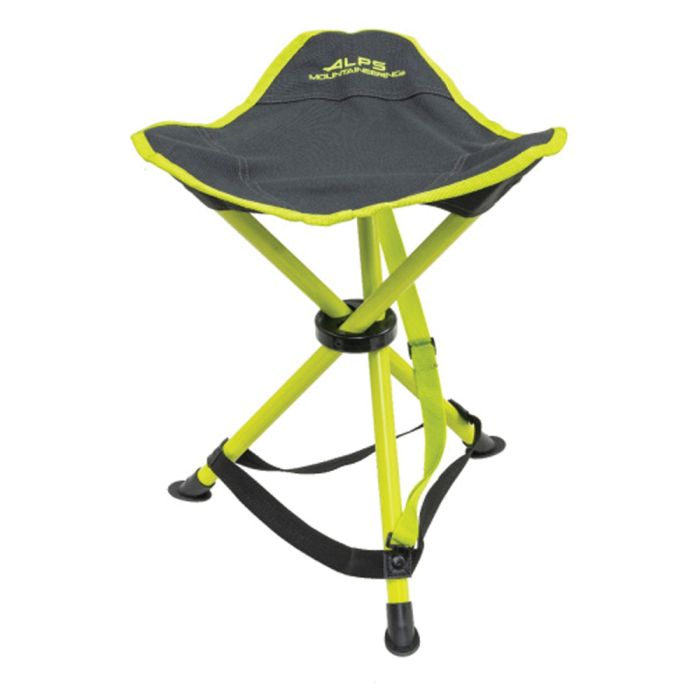TRI-LEG STOOL, Charcoal/Citrus