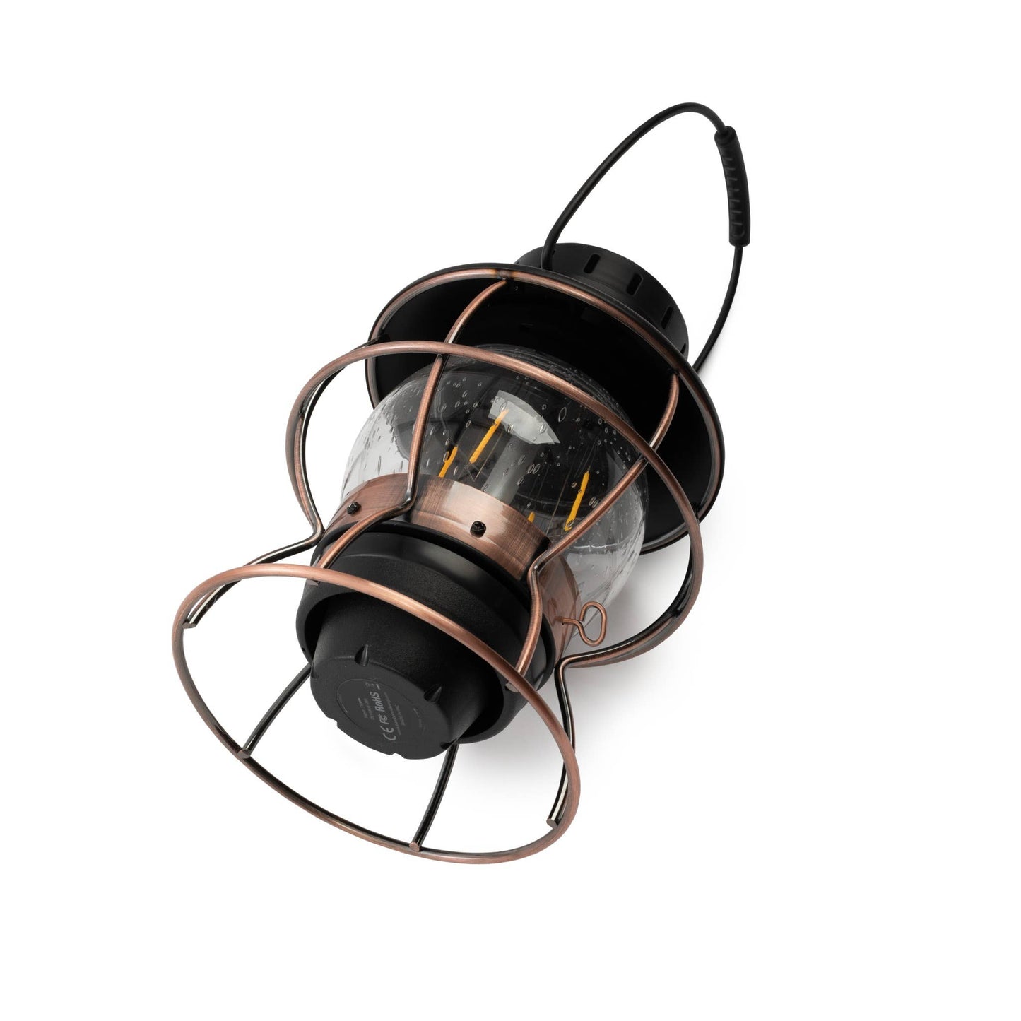 Railroad Lantern: Antique Bronze
