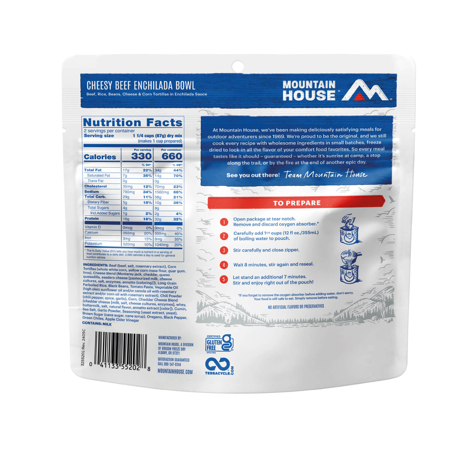 CHEESY BEEF ENCHILADA BOWL