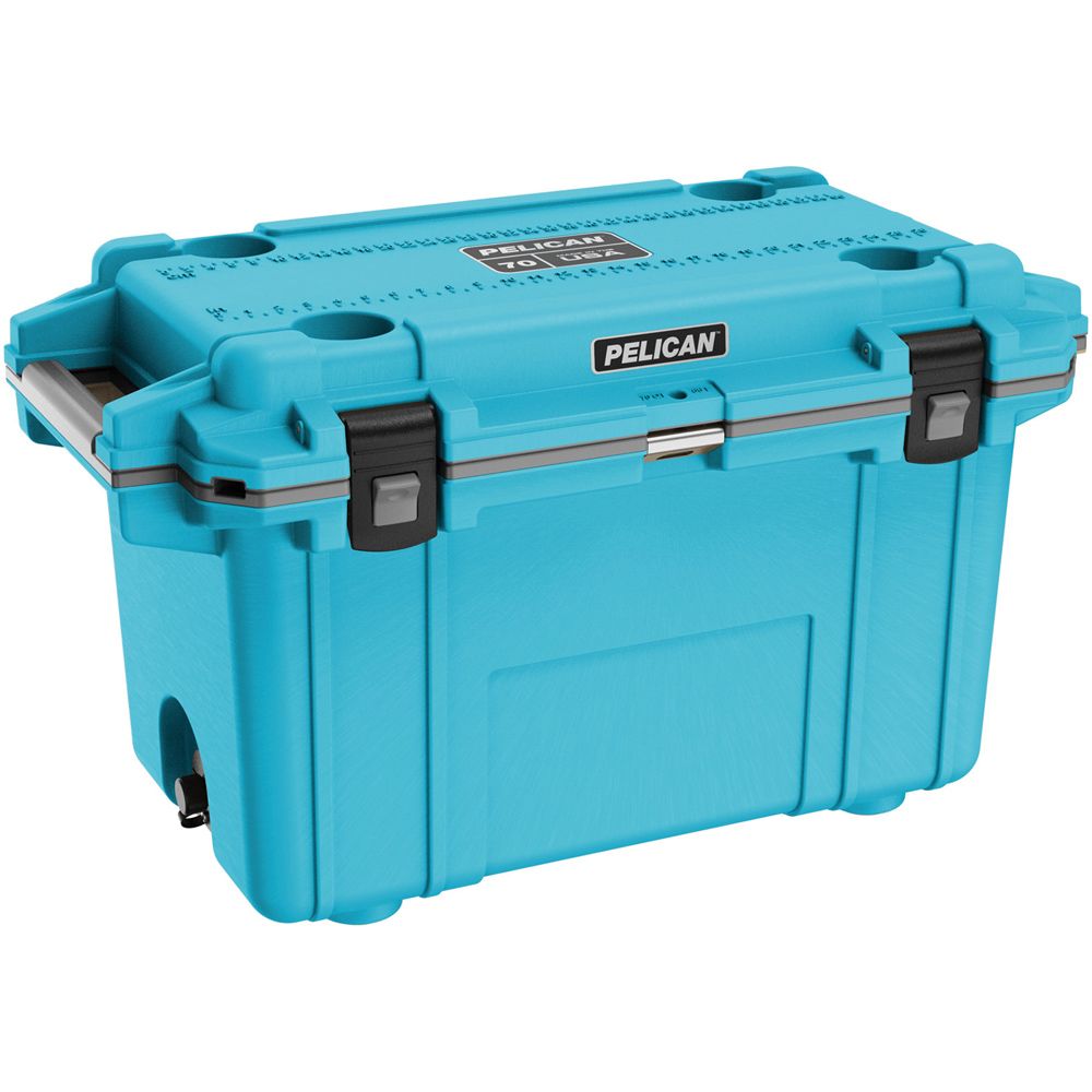 PELICAN, 70 QT ELITE COOLER, BLUE