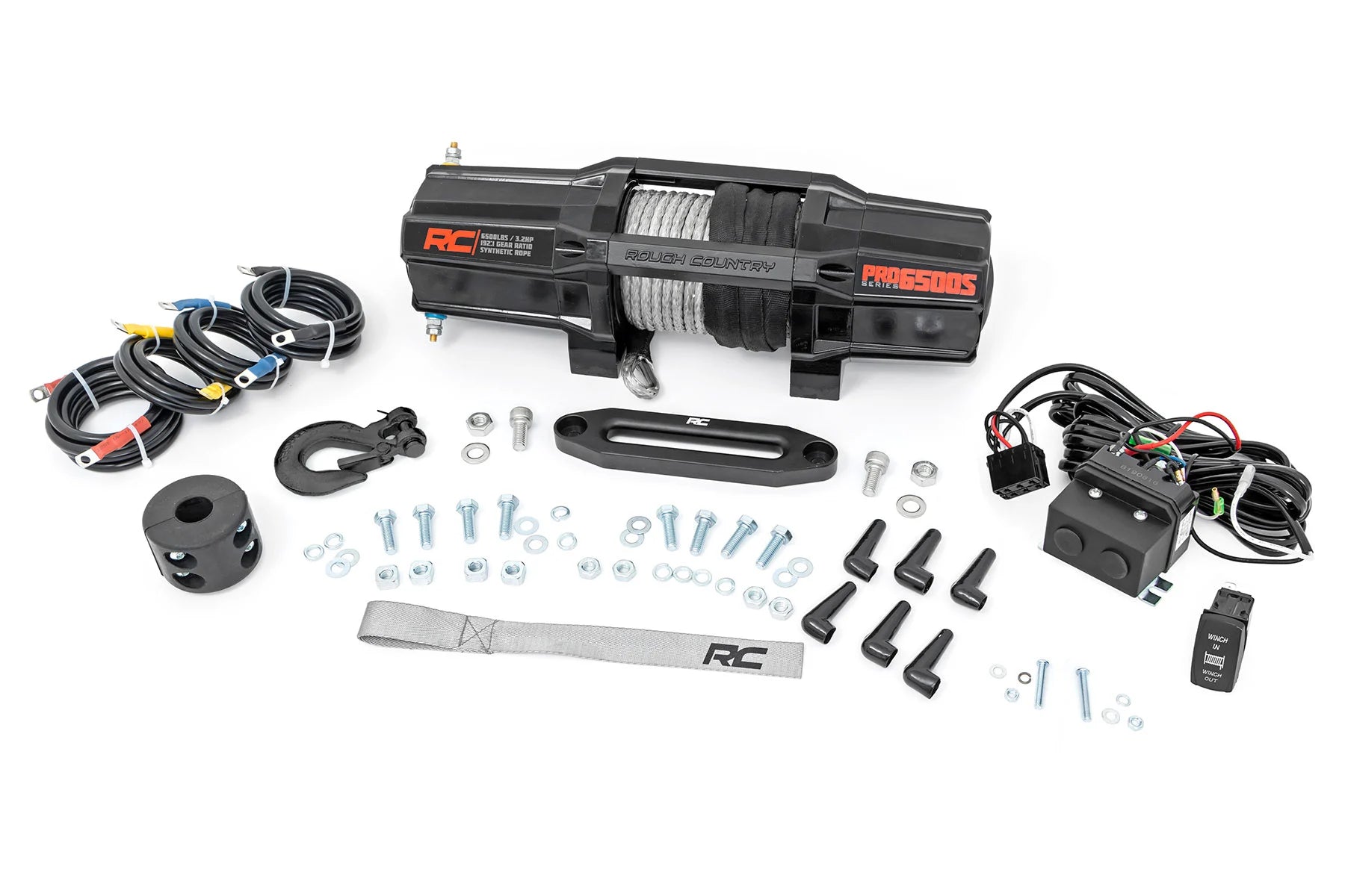 RC, UTV WINCH 6500LBS