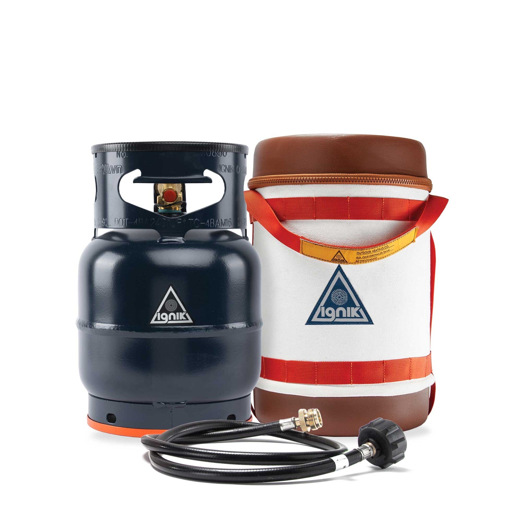 IGNIK GAS GROWLER 5 DELUXE WHITE