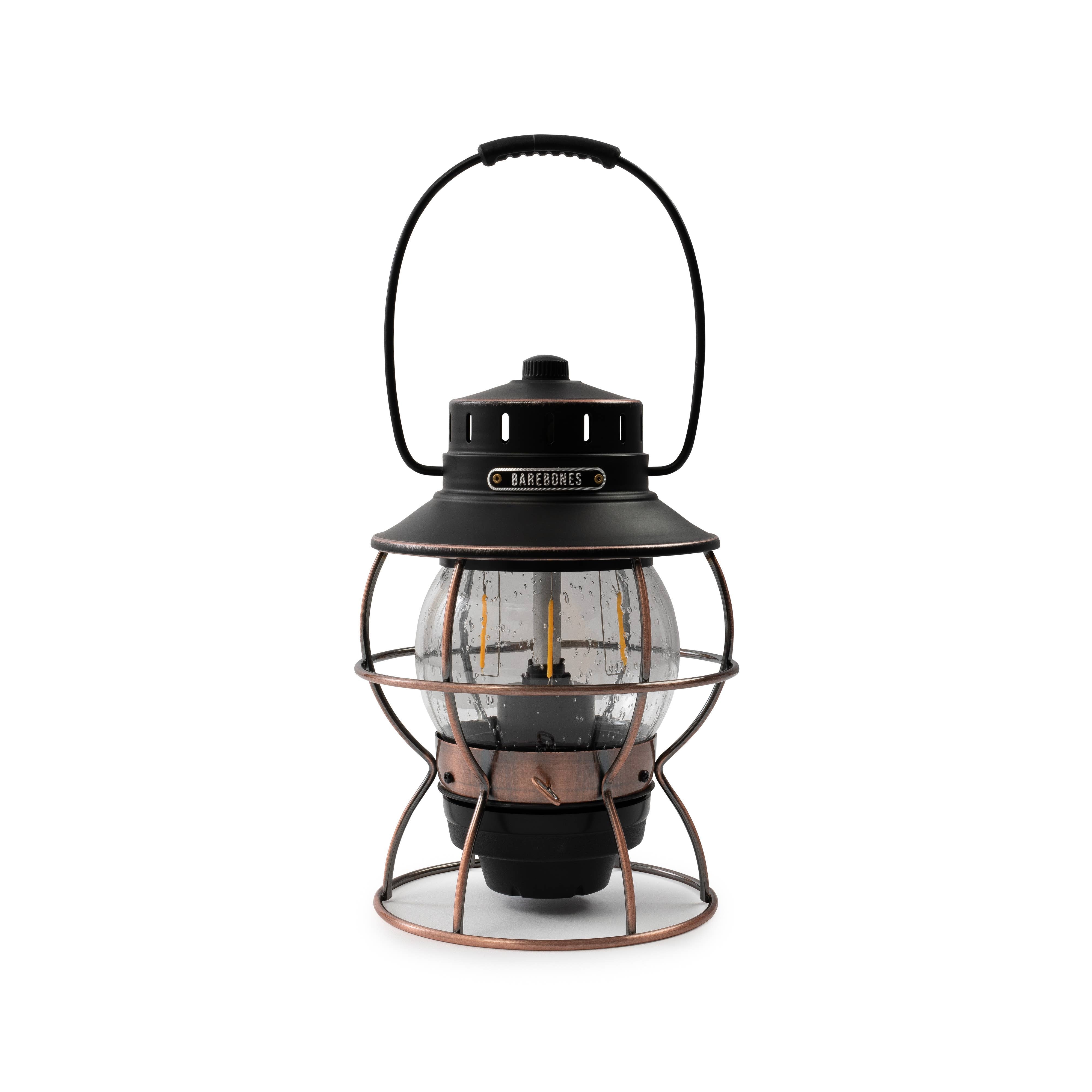 Railroad Lantern: Antique Bronze