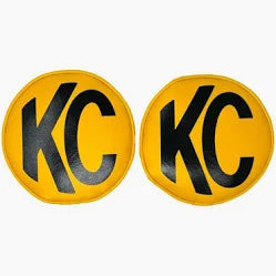 COVER, RETRO 6" VINYL YELLOW w/ BLACK KC, SOFT (pr)