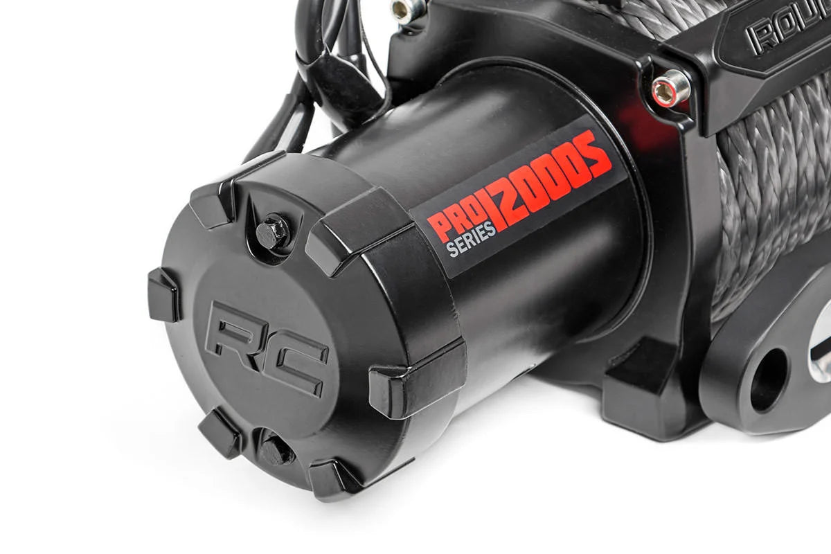 RC 12000LB PRO SERIES WINCH | SYNTHETIC ROPE