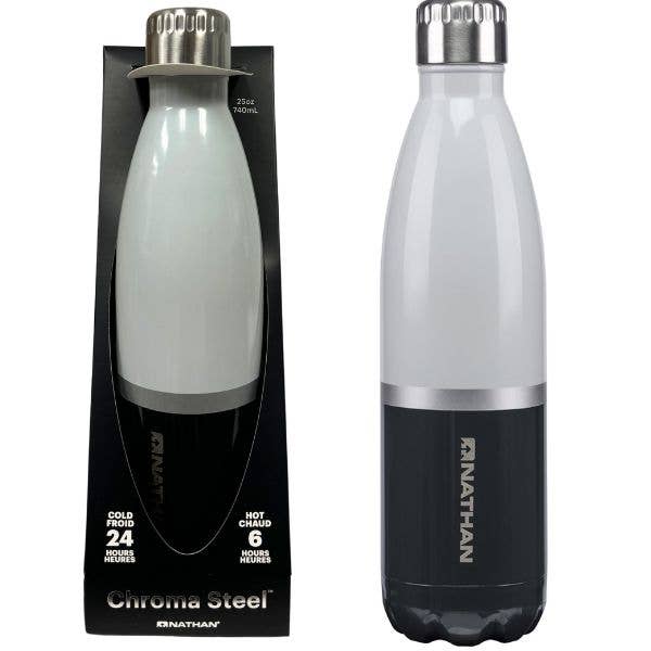 Nathan Outdoor-CTR-25OZ Chroma Stainless Steel Water Bottle