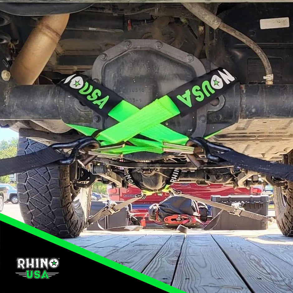 RHINO 2" X 38" AXLE STRAPS, 4 PACK