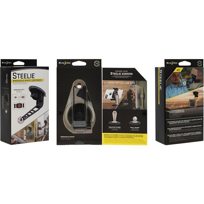 STEELIE WINDSHIELD MOUNT