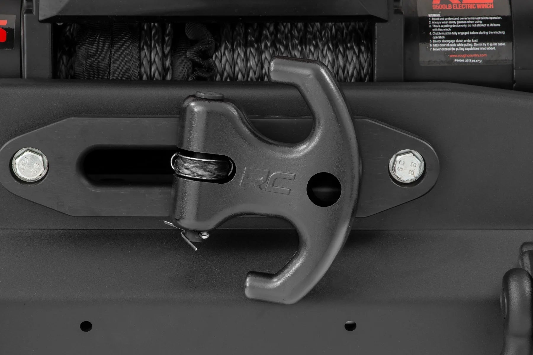 RC WINCH CLEAT, BLK