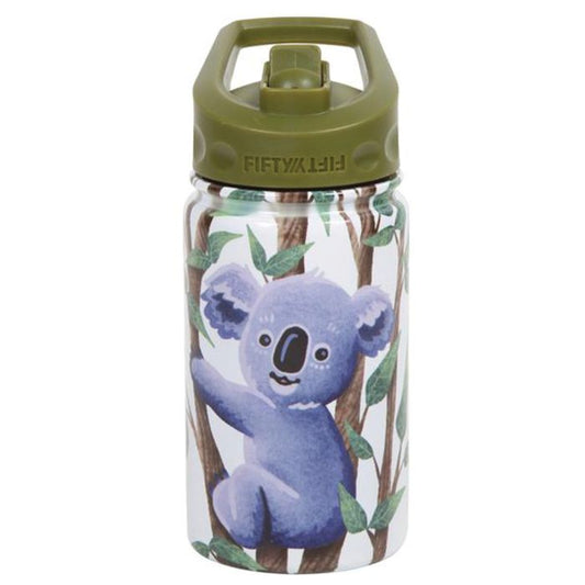 KOALA BOTTLE W/STRAW, 12oz