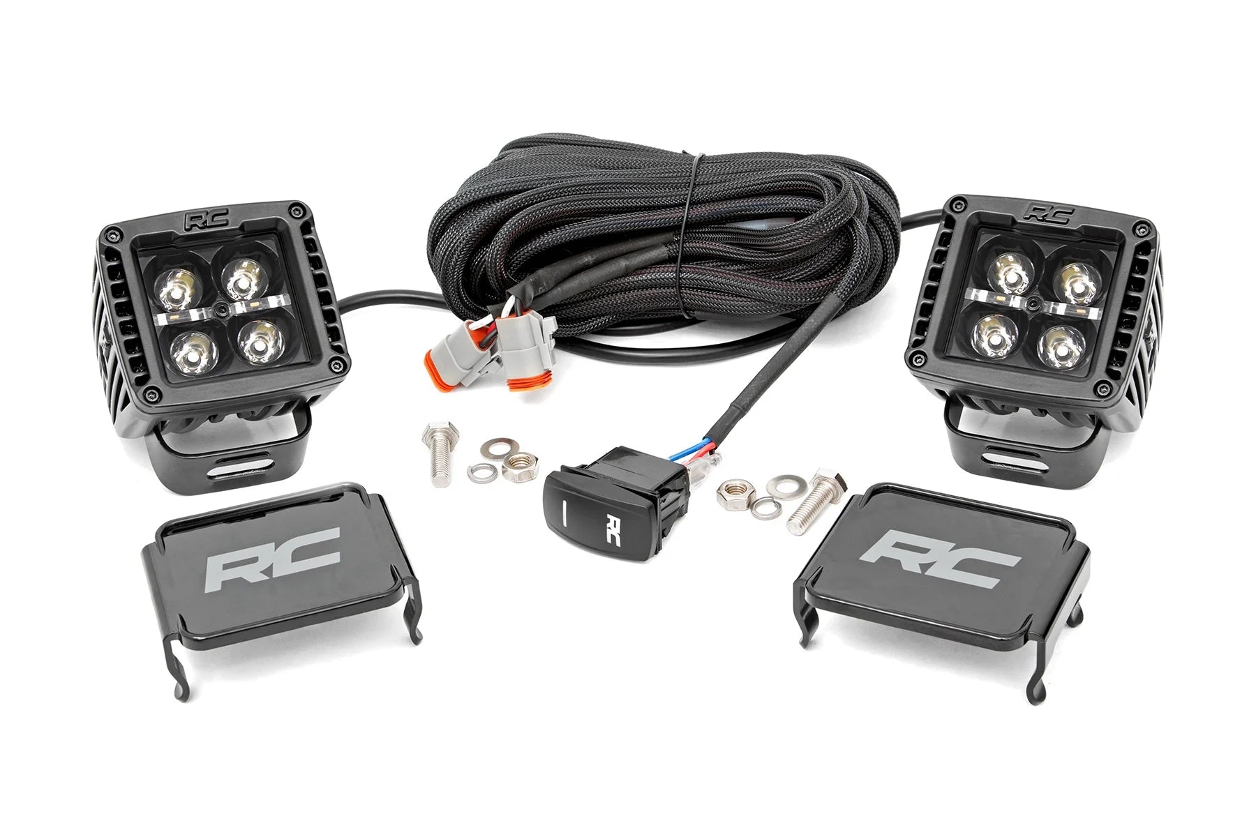 RC 2" BLACK SERIES LED LIGHT PODS